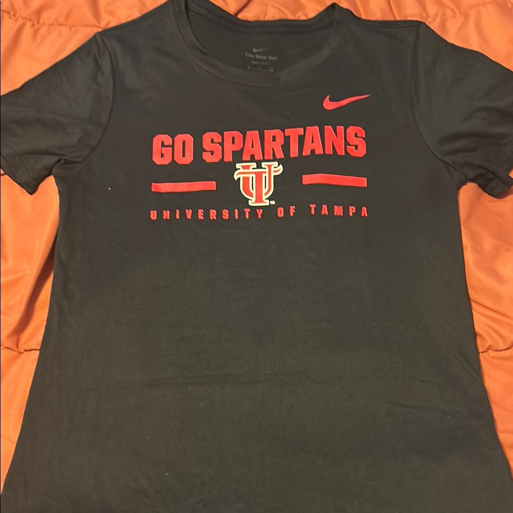 Nike Black and Red University of Tampa T-Shirt